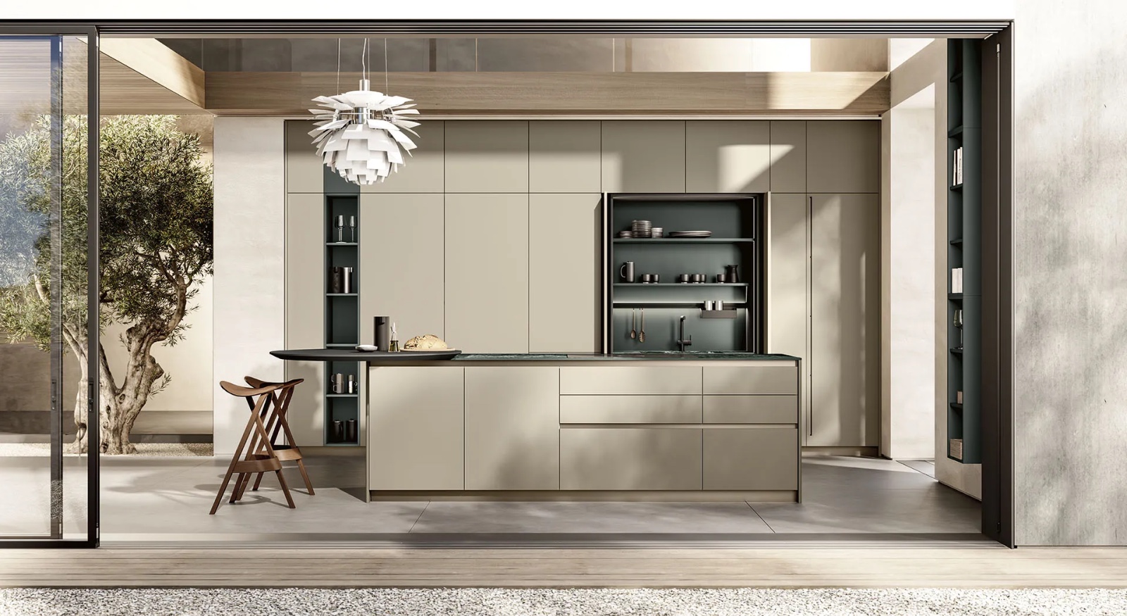 Cucina con penisola o con isola? Guida alla scelta in base allo spazio